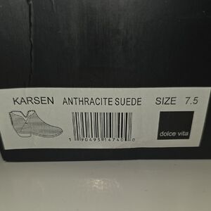 Dolce Vita Charcoal Ankle Boots